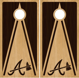 Atlanta Braves Cornhole Wraps / Skins / Decals / Stickers Atlanta Braves Cornhole Wraps / Skins / Decals / Stickers