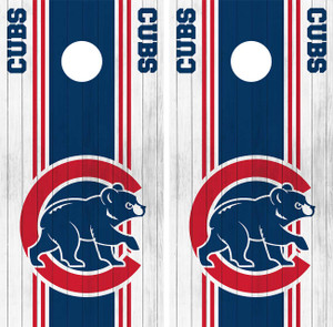 Chicago Cubs Cornhole Wrap / Skins / Decals / Stickers Chicago Cubs Cornhole Wrap / Skins / Decals / Stickers
