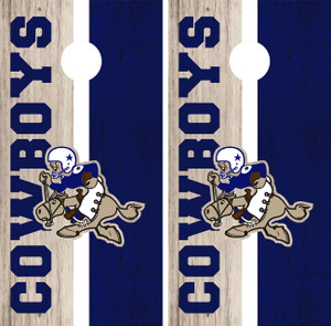 Dallas Cowboys Cornhole Wraps / Skins / Vinyls