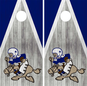 Throwback Dallas Cowboys Cornhole Wraps / Skins - Design 6 Throwback Dallas Cowboys Cornhole Wraps / Skins - Design 6