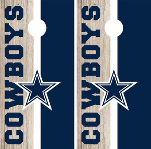 Dallas Cowboys Cornhole Wraps / Skins / Vinyls Dallas Cowboys Cornhole Wraps / Skins / Vinyls