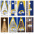 LA Rams Cornhole Wraps Skins Vinyls Decals