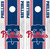 Philadelphia Phillies Cornhole Wraps / Skins - Design 2