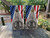 Waving American Flag Cornhole Wraps, Skins, Vinyl, Decals