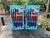 USA Flag Sunset Cornhole Wraps / Skins USA Flag Sunset Cornhole Wraps / Skins