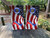 Democrats & USA Flag Cornhole Wraps / Skins Democrats & USA Flag Cornhole Wraps / Skins