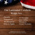 No One Fights Alone - Cornhole Wraps / Skins - Distressed - Black and White USA American Flag No One Fights Alone - Cornhole Wraps / Skins - Distressed - Black and White USA American Flag
