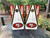 San Francisco 49er's Cornhole wraps, decals, skins, stickers