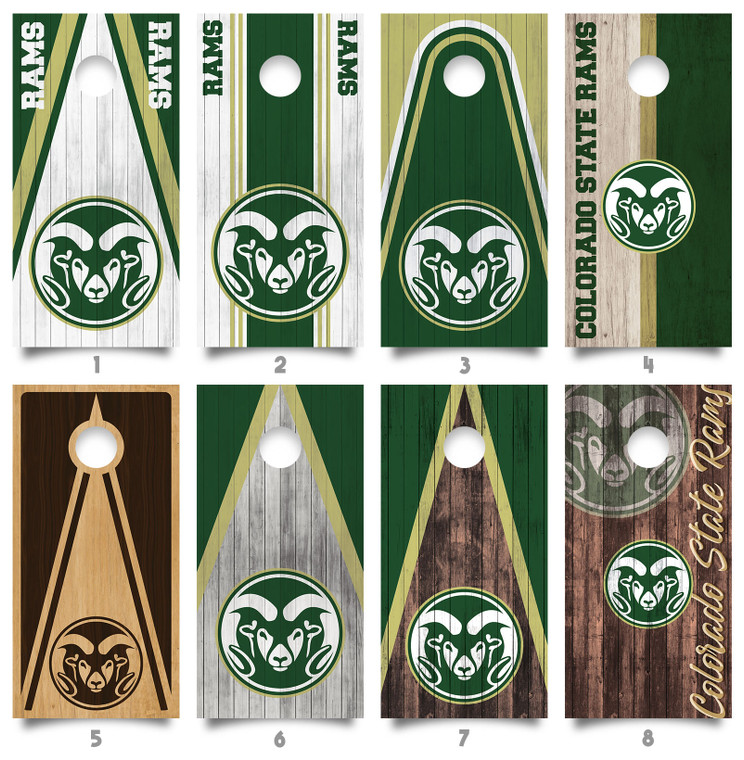 Rams Cornhole Wraps Skins Vinyls Decals