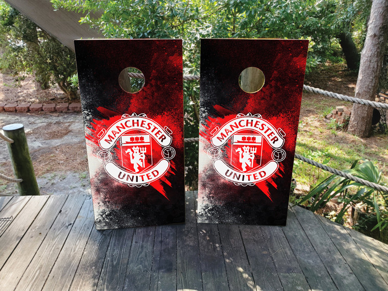 Manchester United Cornhole Wraps / Skins