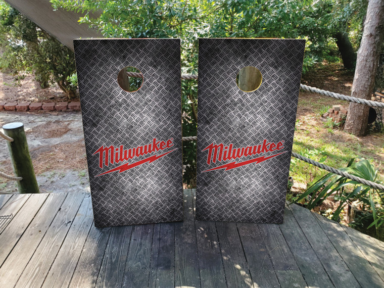 Milwaukee Power Tools Cornhole Wraps / Skins