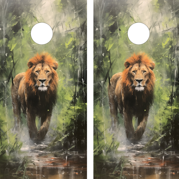 Bring the untamed spirit of the wild to your cornhole games with our wraps featuring captivating wild animal themes! Roar into action with custom designs showcasing majestic lions, fierce tigers, and other awe-inspiring creatures. Transform your outdoor gaming experience into a safari adventure, as these personalized wraps turn your cornhole set into a canvas of untamed beauty.