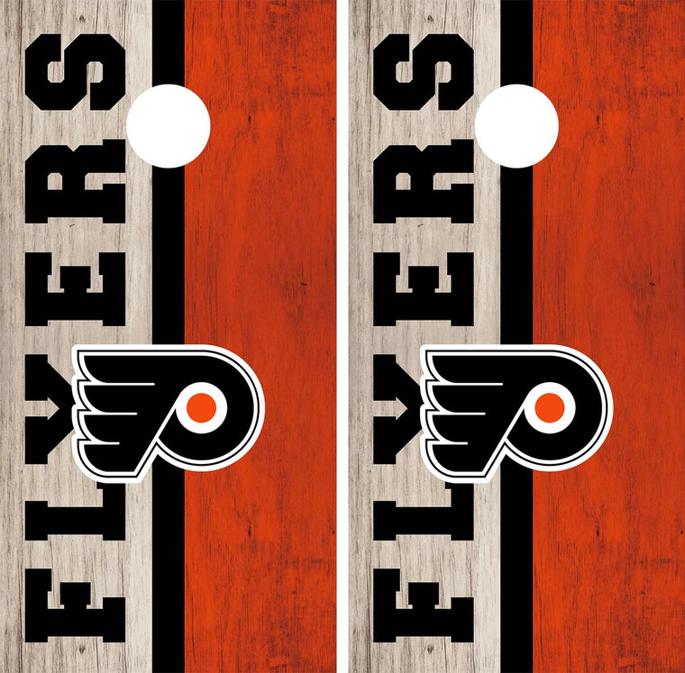 Philadelphia Flyers Cornhole Wrap / Skins / Decals / Stickers