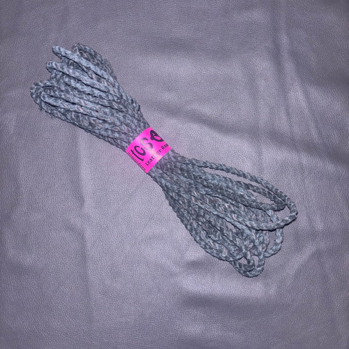 Black Leather Bondage Rope