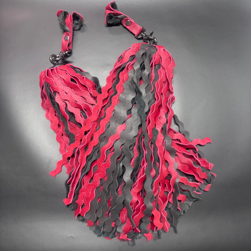 Red and Black Double Heavy Wavy Florentines 