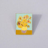 Philadelphia Museum of Art van Gogh Sunflowers framed Enamel Pin 