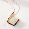 Book Necklaces by Peg and Awl