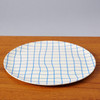 Grid Bamboo Dinner Plate