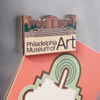 Philadelphia Museum of Art Wood Die Cut Magnet