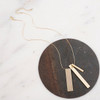 Tercet Short Necklace - Gold