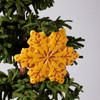 Cinnamon Treasures Snowflake Beeswax Ornament 