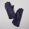  Ruched Faux Suede Gloves 