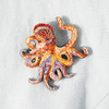 Trovelore Embroidered & Beaded Giant Octopus Pin