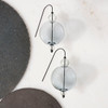  Glass Double Orb Earrings 