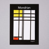 Philadelphia Museum of Art Mondrian Opposition of Lines Red and Yellow Magnet 