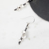 Sarah Richardson Jewelry Sterling Stick Pod Earrings 