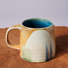 Samantha Bartlett Tri Color Salt-Fired Diner Mug by Samantha Bartlett 