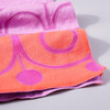 Malagueta Handmade Magenta Cotton Applique Scarf by Malagueta Handmade