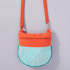 Malagueta Handmade Rust & Turquoise Crossbody Bag by Malagueta Handmade