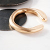 Bronze Drop Bangle by Emily Deakin Design