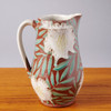 Red Leafy Floral Pitcher by Ruth Easterbrook