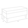 Annie E. Pettway Storage Bench