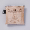 Da Vinci Vitruvian Man Folding Tote