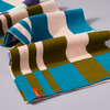 Blush & Teal Tiles Knit Scarf
