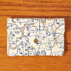 Many Faces Leather Coin Purse