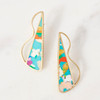 C&L Confetti Ziggy Multi Earrings