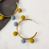 22W Dot Dot Porcelain Hoops