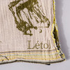 Organic French Jacquard Leonard Scarf; Absinthe