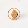 Copper Penny Lapel Pin by Stacey Lee Webber