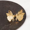Double Butterfly Brass Ring