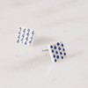 Mizutama Dots Hand-Drawn Porcelain Earrings