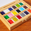 Watercolor Bamboo Box Paint Set