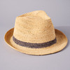 Unisex Crochet Fedora Natural 