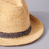 Unisex Crochet Fedora Natural 