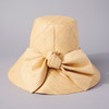 Cara Straw Hat with Natural Big Bow