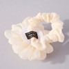 Handmade Big Organza Rose Flower Scrunchie